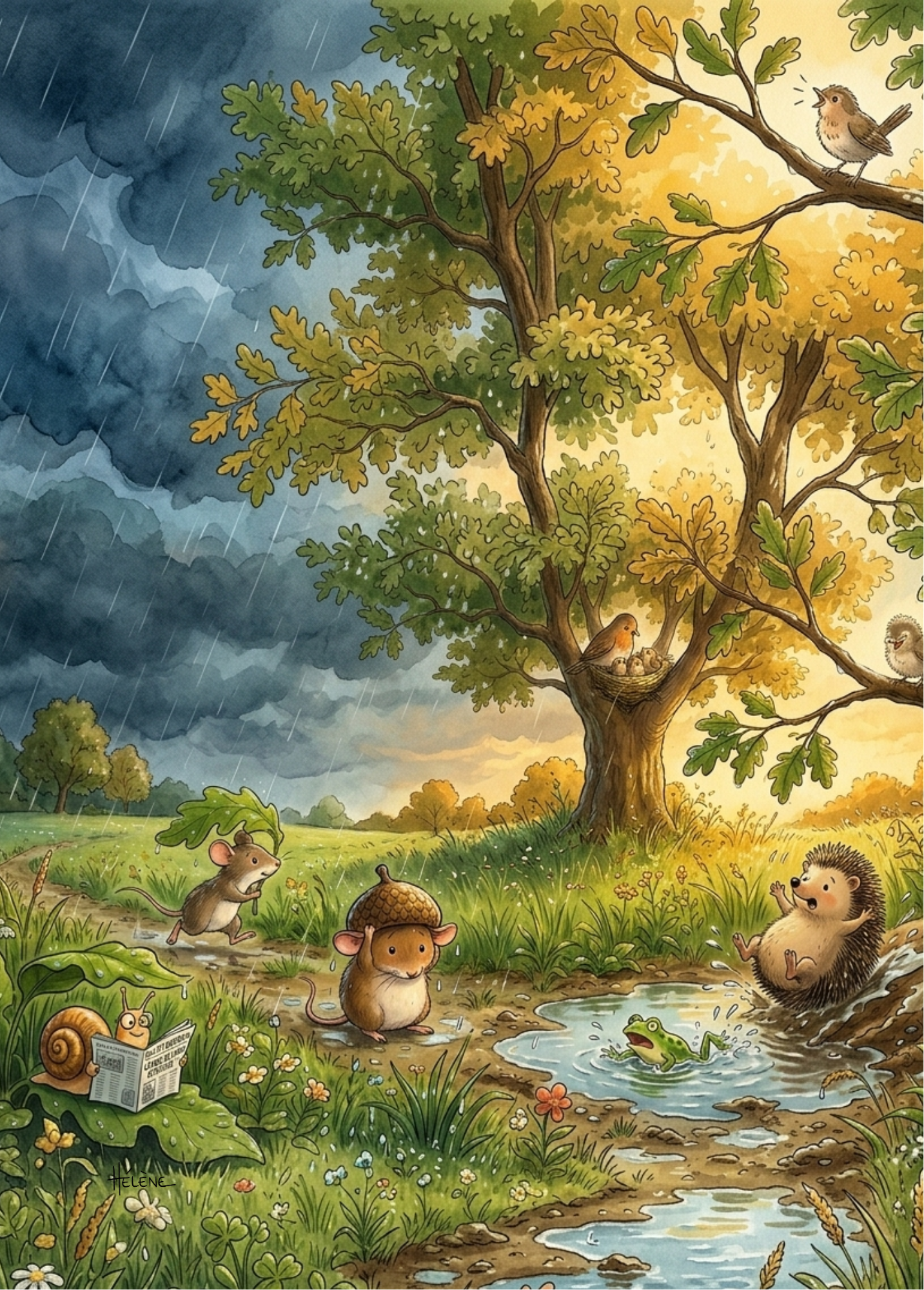 Sous l’orage