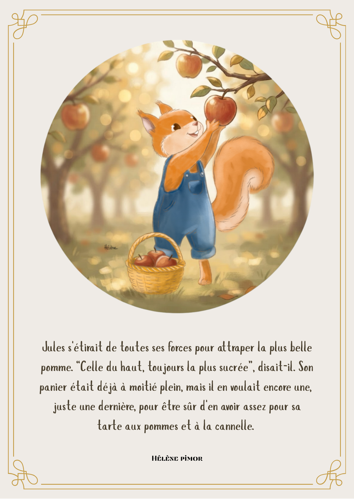 Les après-midi d’automne - coffret de 7 cartes