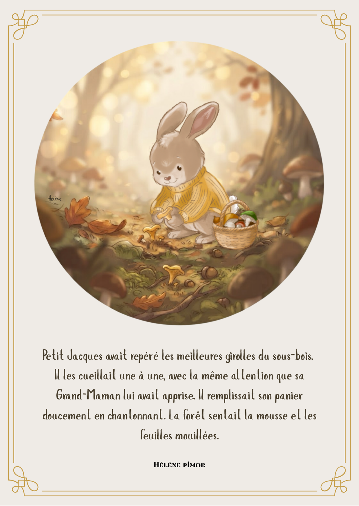 Les après-midi d’automne - coffret de 7 cartes