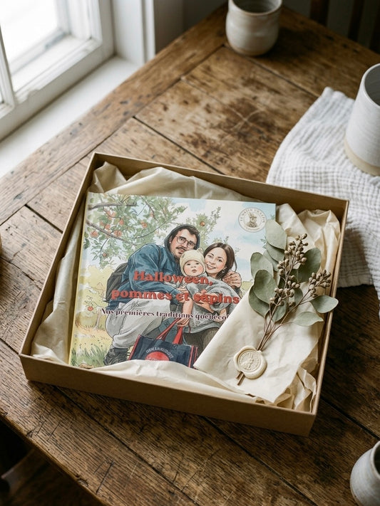 Le livre grand format et affiche petit format