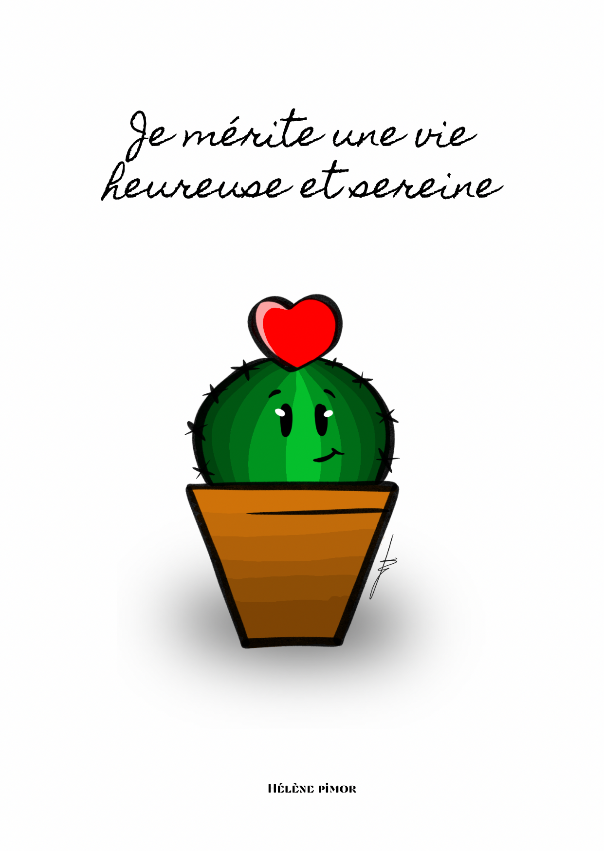 Les cactus - coffret de 7 cartes