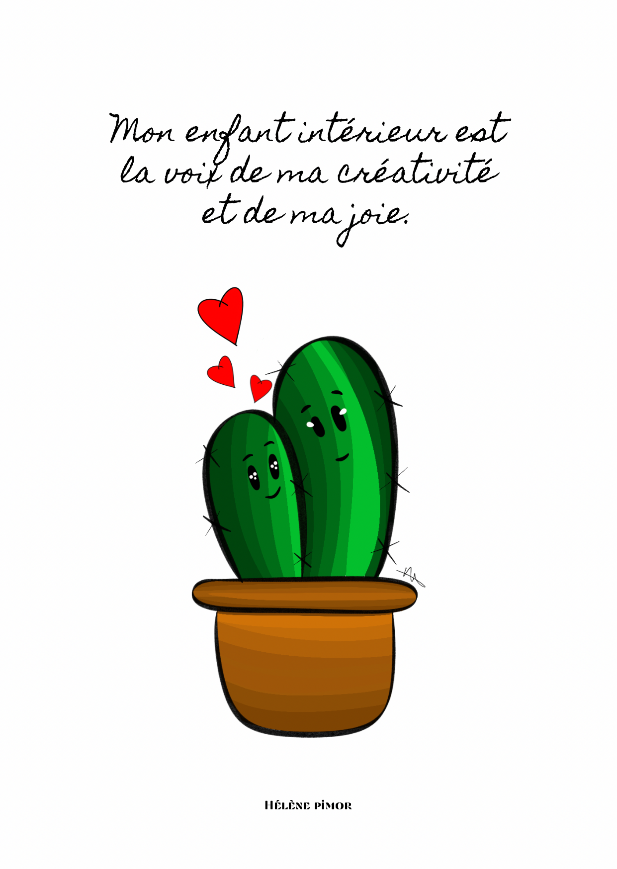 Les cactus - coffret de 7 cartes